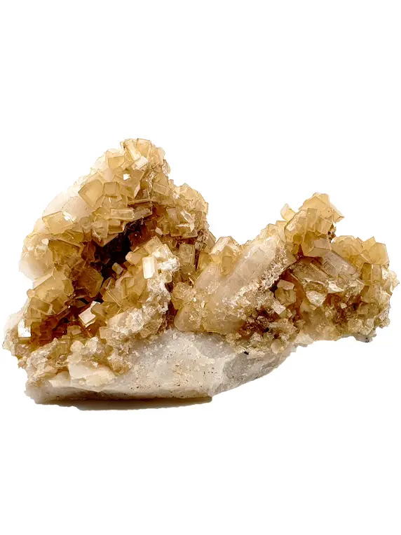 Baryte avec quartz