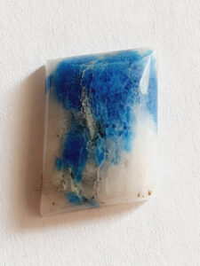 Lazulite dans quartz