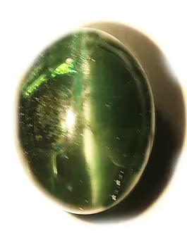 Apatite Verte: Œil de Chat