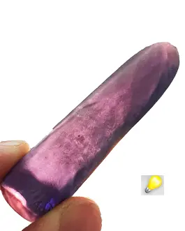 Demi Boule Verneuil:saphir Change Color synthétique