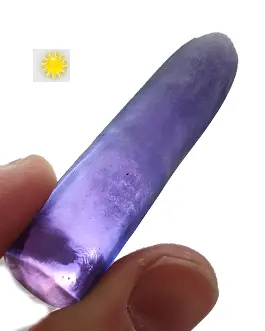 Demi Boule Verneuil:saphir Change Color synthétique