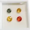 Saphir de couleur:4pc