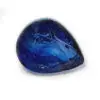 Saphir (bleu) Provenance Kanchanaburi, Thaïlande