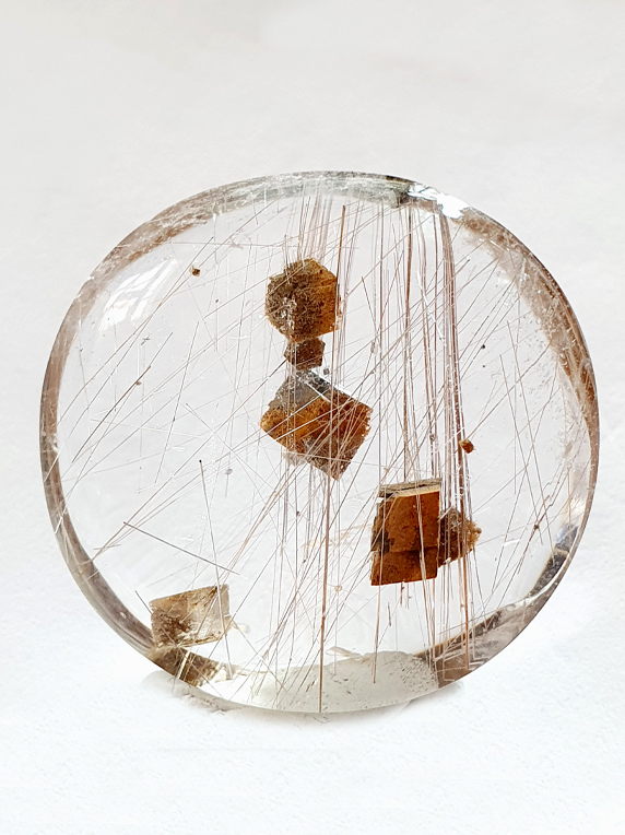 Quartz à DOLOMITE & RUTILE
