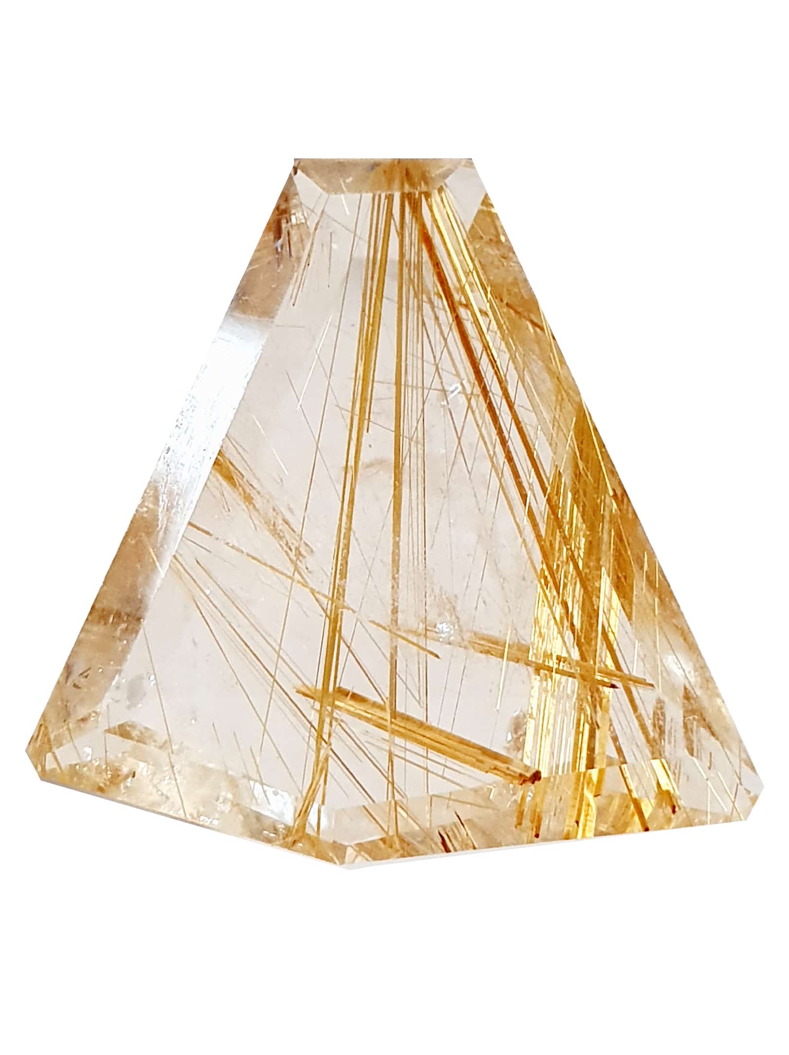 quartz a rutile doré