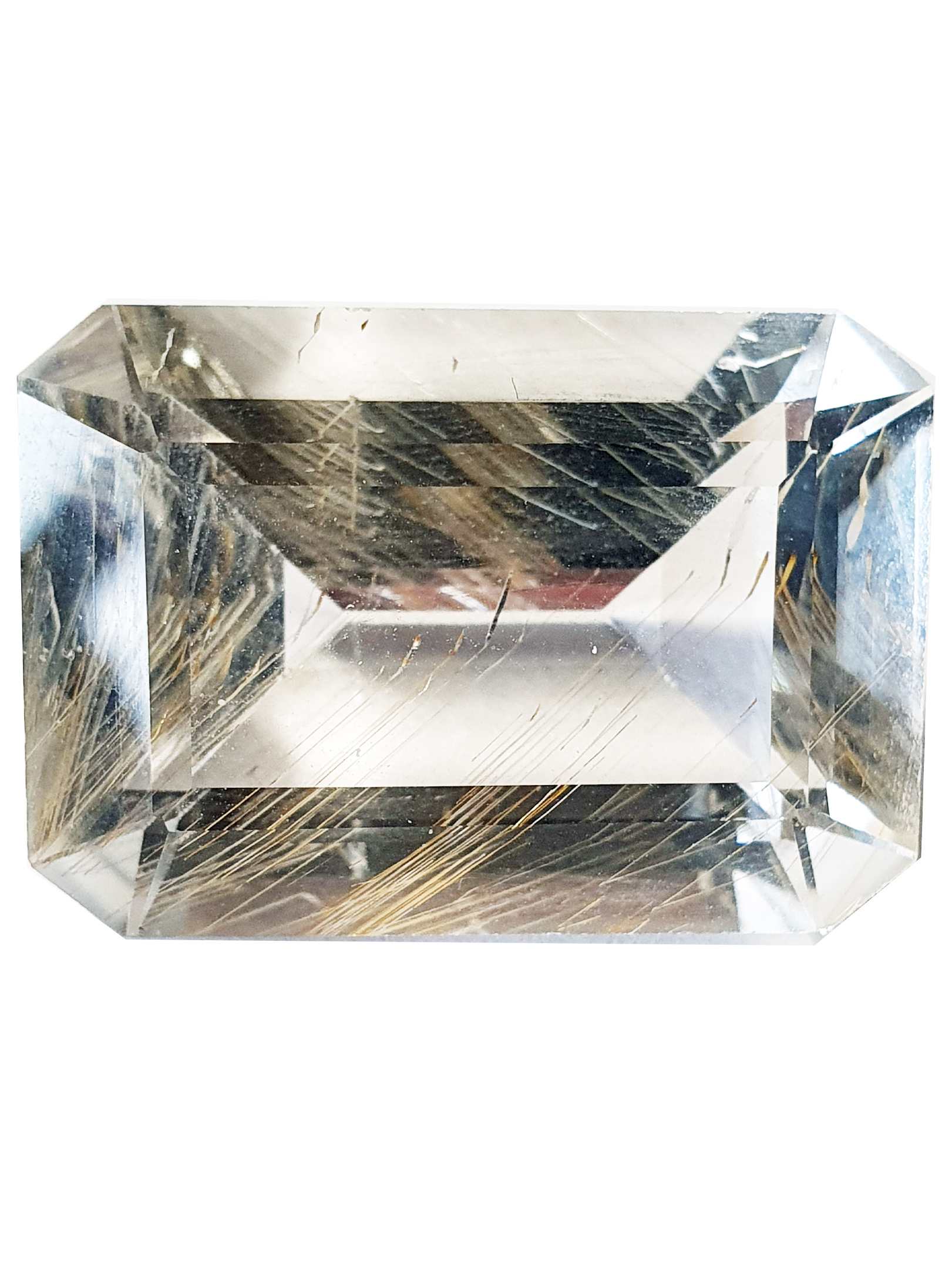 Topaze à rutile
