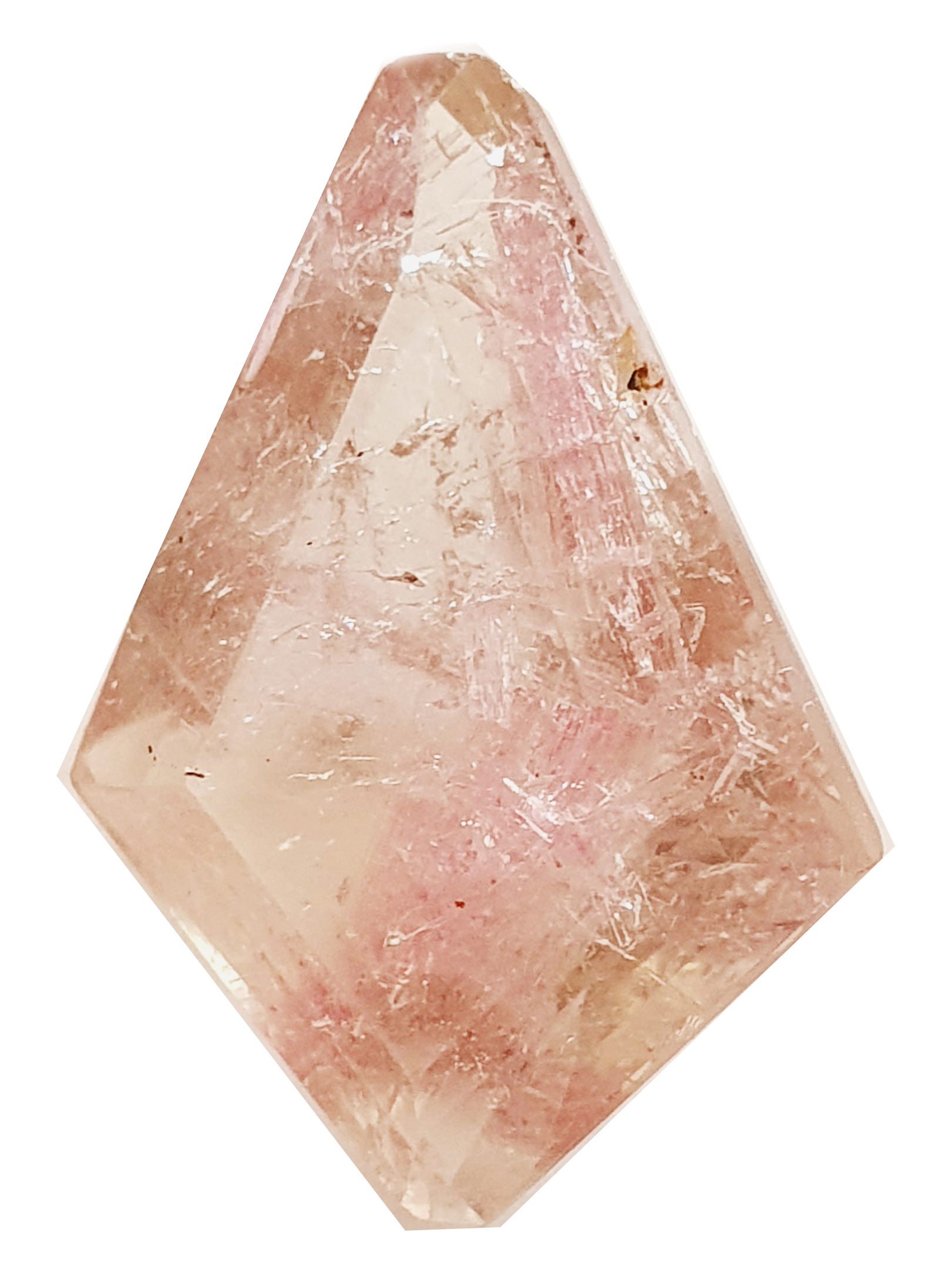 QUARTZ TOURMALINE rose