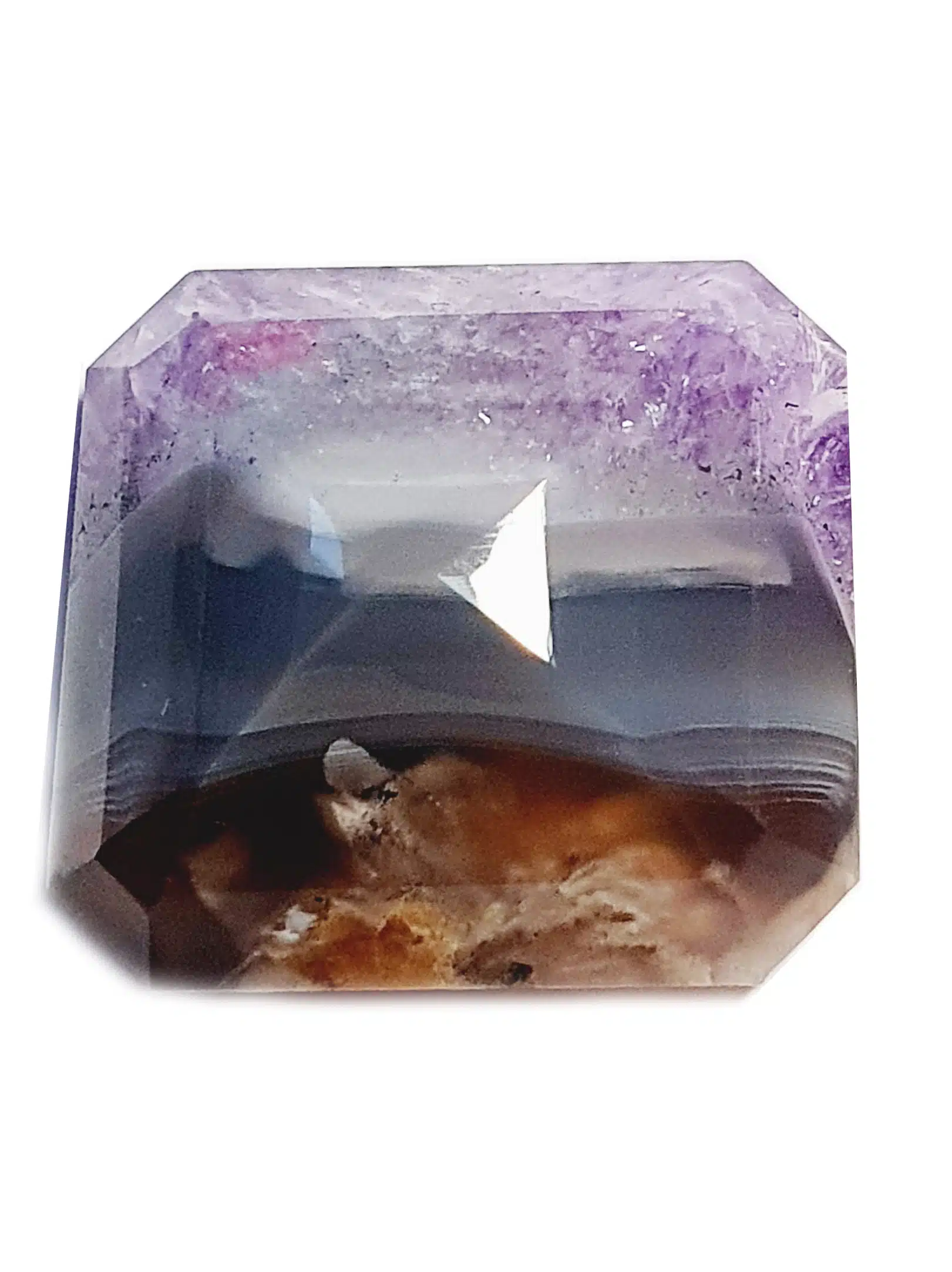 AGATE AMETHYSTE FLEUR