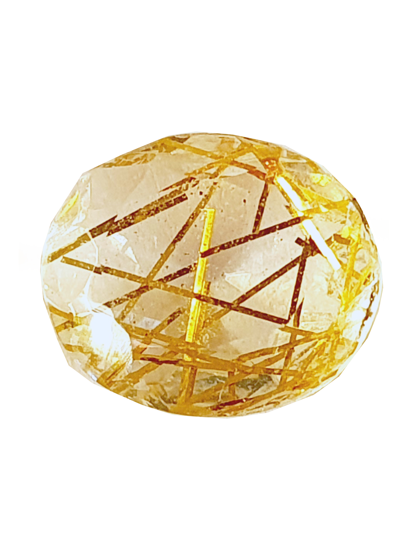 Doublet verre/verre ruban doré