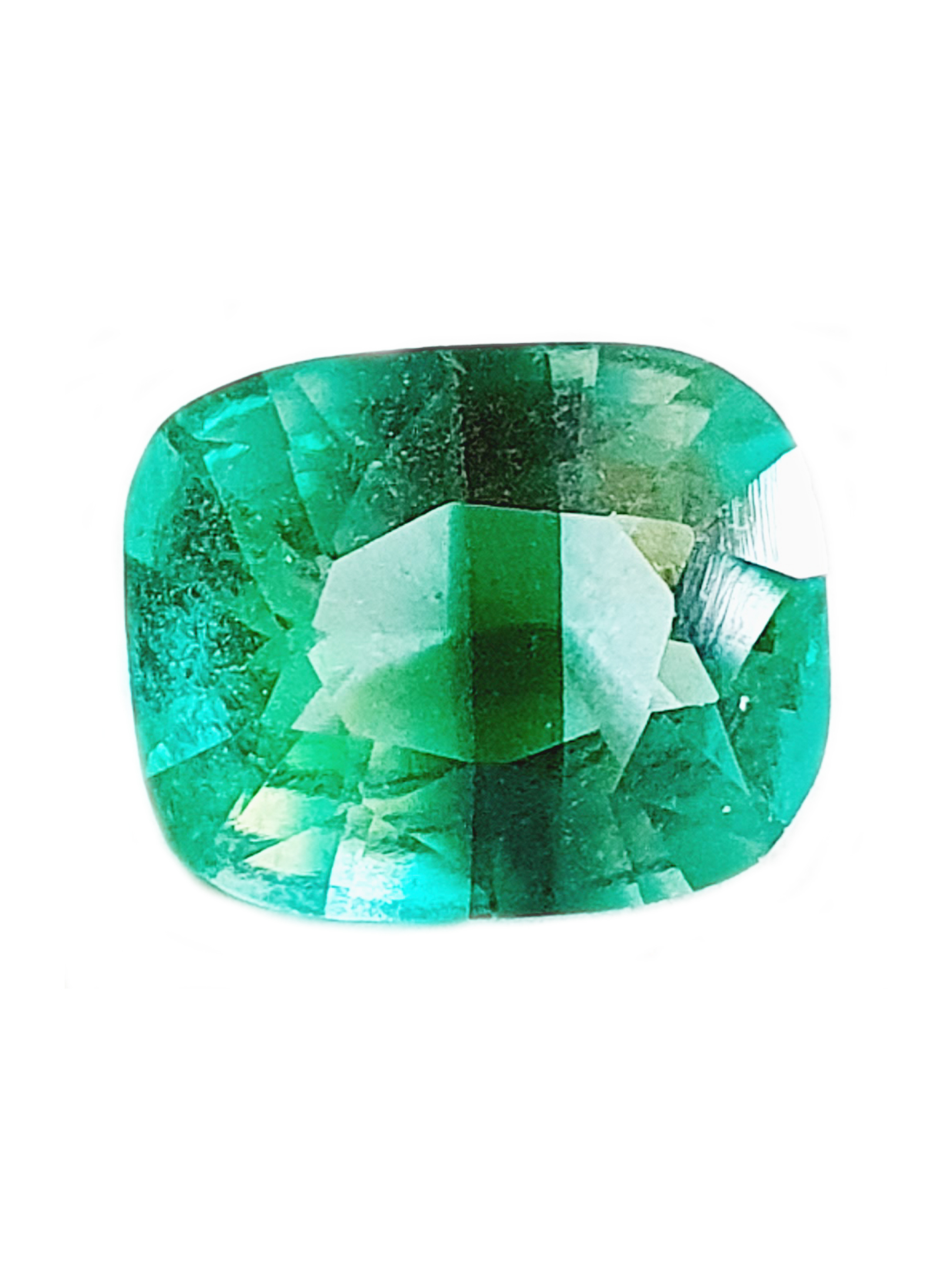 beryl vert hydrothermal avec germe