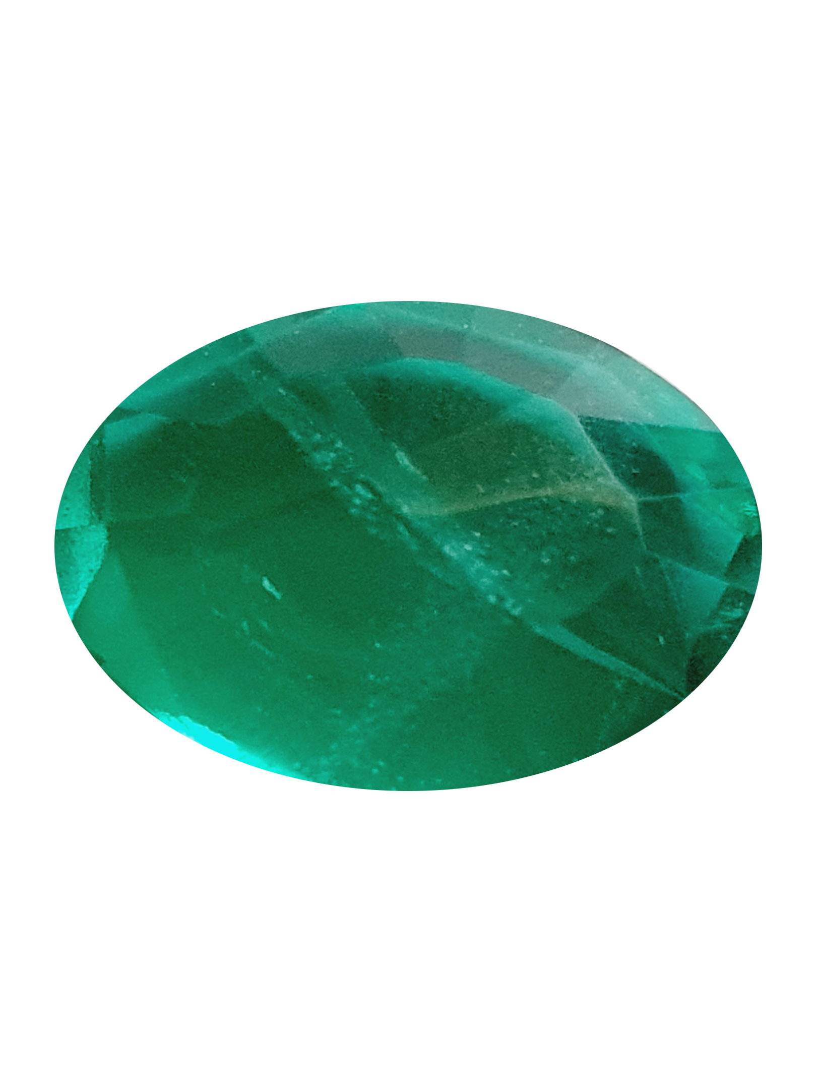 doublet verre/quartz vert