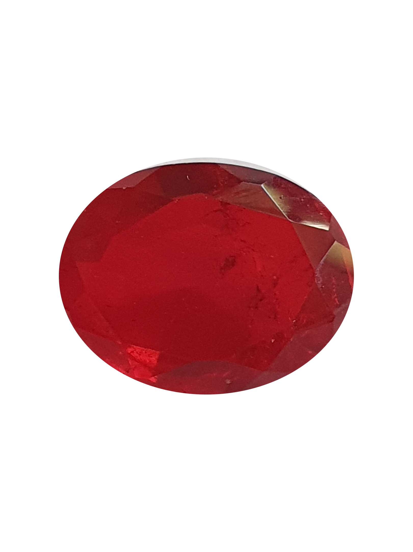 doublet verre/quartz rouge