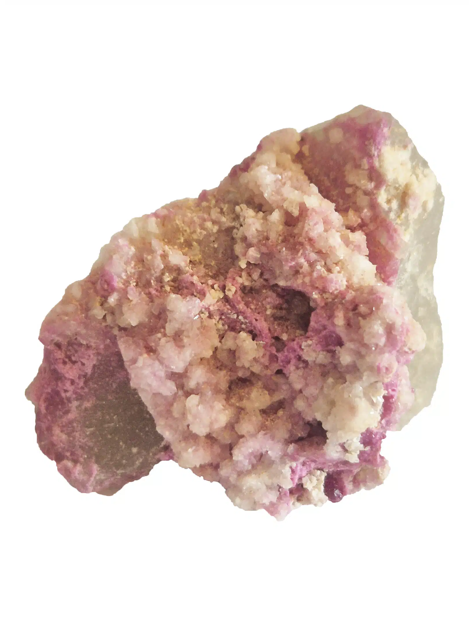 mannadonite &tourmaline ROSE sur quartz