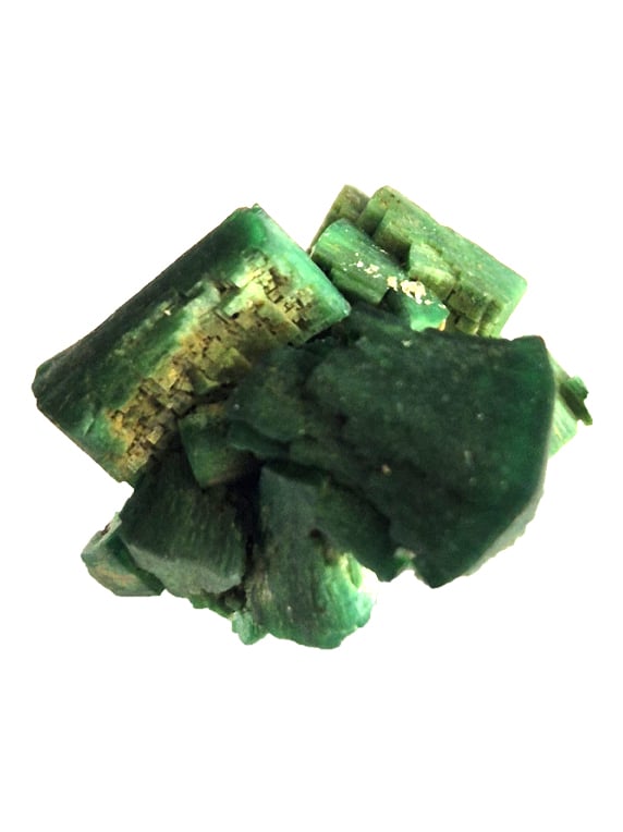 Torbernite France – Minéral rare vert fluorescent
