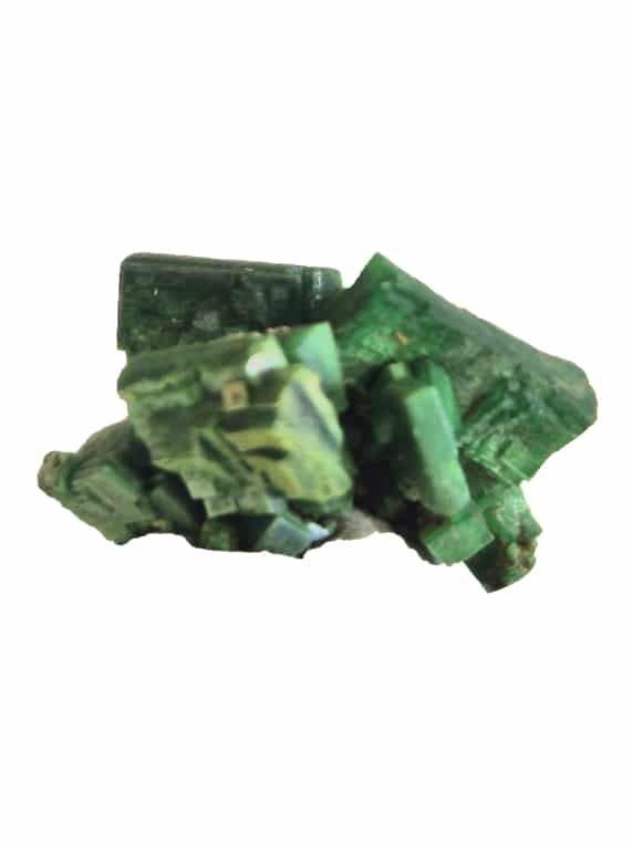 Torbernite France – Minéral rare vert fluorescent