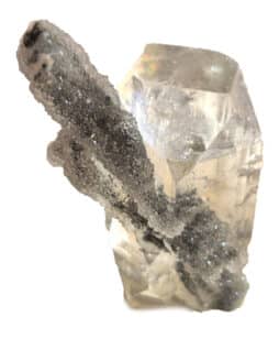 Apophyllite avec calcédoine,manganèse : Inde