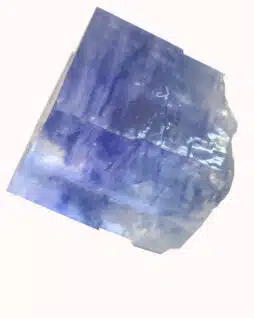 Cristal d’Halite bleu: Turquie