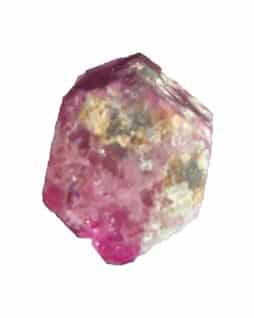 Cristal de Bixbite ou Béryl rouge sur gangue: Etats Unis