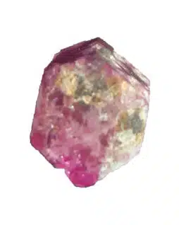 Cristal de Bixbite ou Béryl rouge sur gangue: Etats Unis